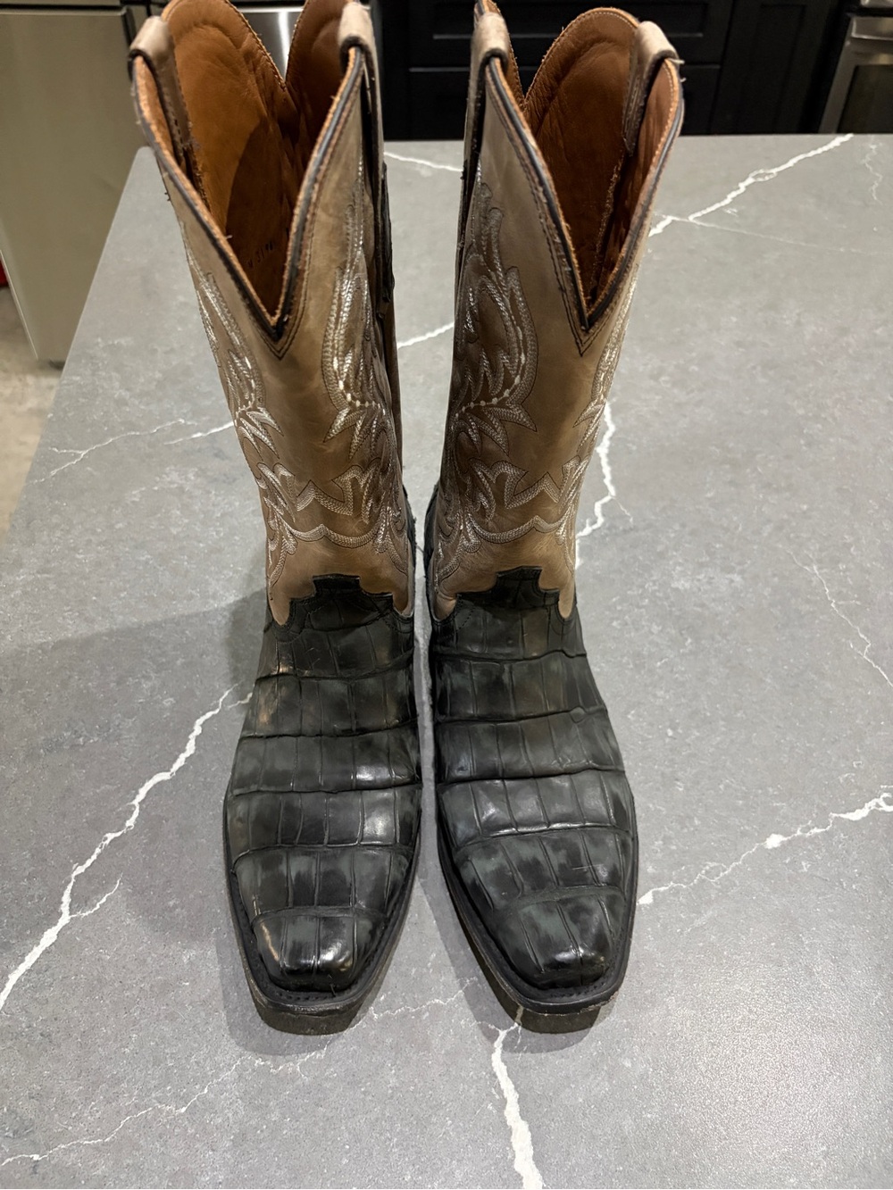 Men's Lucchese Alligator 11EE